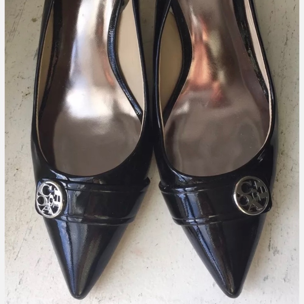 Coach slingback shoes